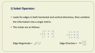 Digital Image Processing Edges Detection Methods | PDF