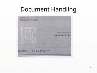 Document Handling
86
 