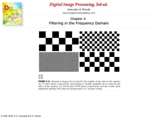 Digital Image Processing, 3rd ed.
www.ImageProcessingPlace.com
© 1992–2008 R. C. Gonzalez & R. E. Woods
Gonzalez & Woods
Chapter 4
Filtering in the Frequency Domain
 