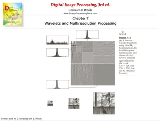 Comprehensive Overview of Wavelets and Multiresolution Processing in ...