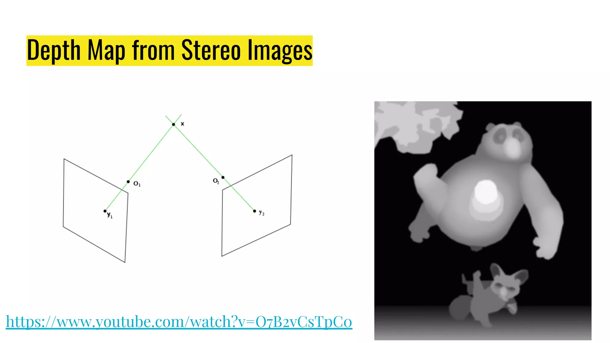 Depth Map from Stereo Images
https://www.youtube.com/watch?v=O7B2vCsTpC0
 