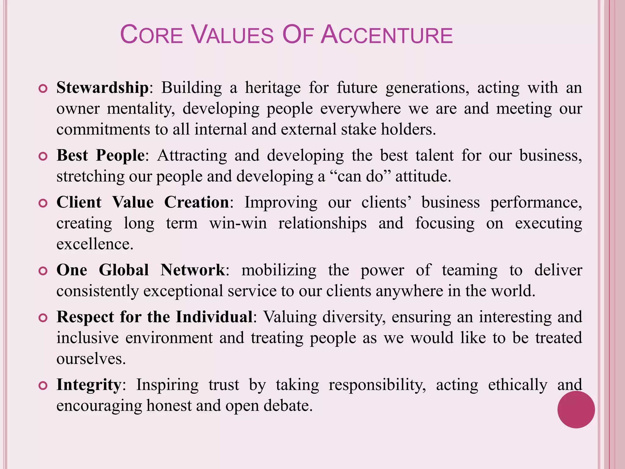 Recruitment process of Accenture PPT