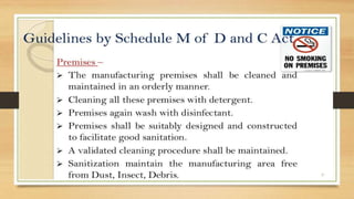 Sanitation in Manufacturing Premises 