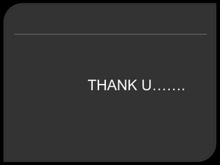 THANK U…….
 