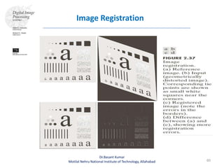Image Registration
60
Dr.Basant Kumar
Motilal Nehru National Institute of Technology, Allahabad
 