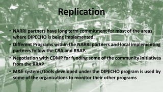 Work of NARRI on Disaster Risk Reduction in Bangladesh | PPTX