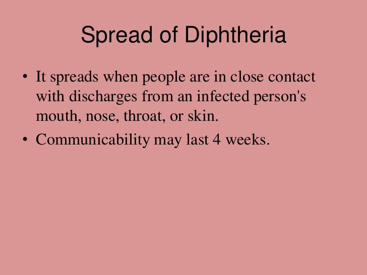 Diphtheria