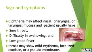 Diphtheria Pseudomembrane Removal