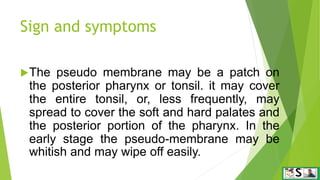 Diphtheria in english. d | PPTX