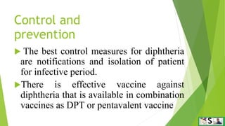 Diphtheria in english. d