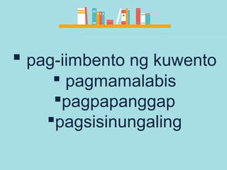 Malikhaing Di Piksyon na Pagsulat | PPT