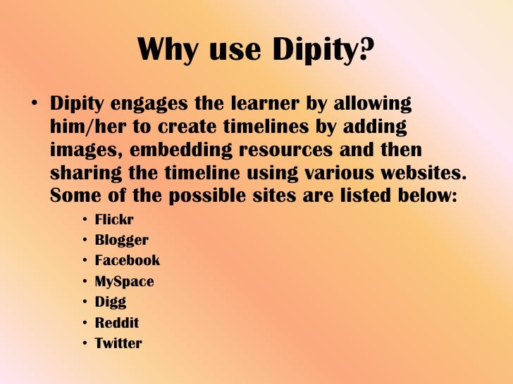 Dip Into Dipity!