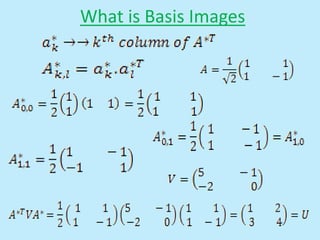 What is Basis Images
 
