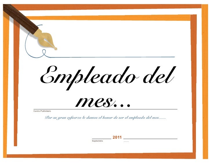 empleado del mes