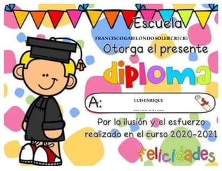 FRANCISCOGABILONDOSOLERCRICRI
LUISENRIQUE
XINGU GÓMEZ
 