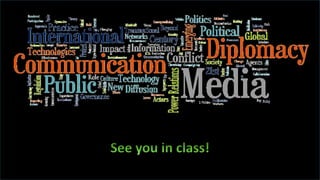 Diplomacy and International communication in English 2019