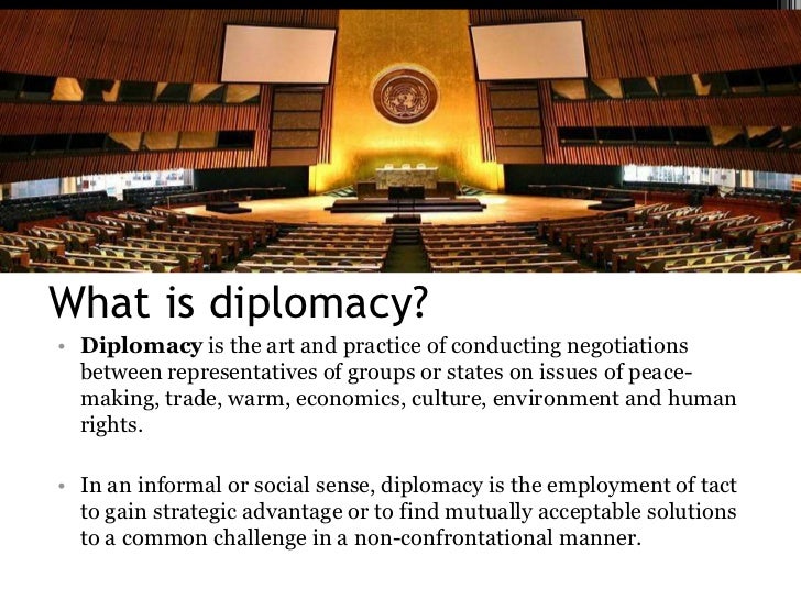 Defining Diplomacy What Is The Information Age Of Diplomacy? – JRAU