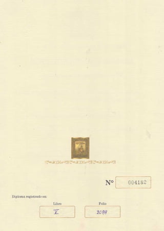 Diploma de colegiación cel 160916 pdf | PDF