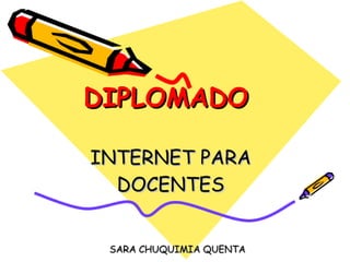 Diplomado Internet Docentes Monografia