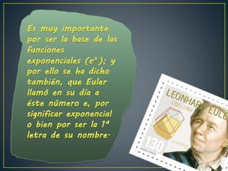 Número "e"