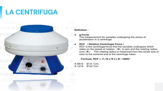 LA CENTRIFUGA
 