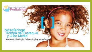 Nasofaringe
Trompa de Eustaquio
y Oído Medio
Anatomía, fisiología, fisiopatología y patogénesis
 