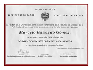 Diploma e business management