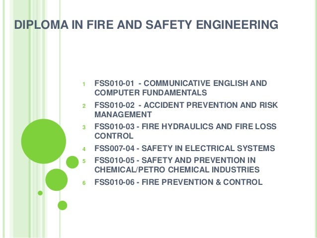 n safety engineering fire Engineering Safety Diploma Fire n safety engineering fire Engineering Safety Diploma Fire