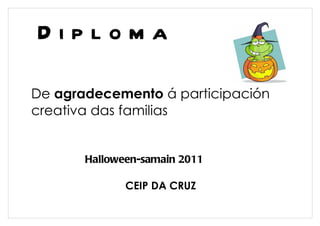 Diploma halloween