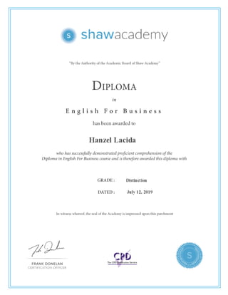 Diploma in English For Business Hanzel Lacida 2019.pdf