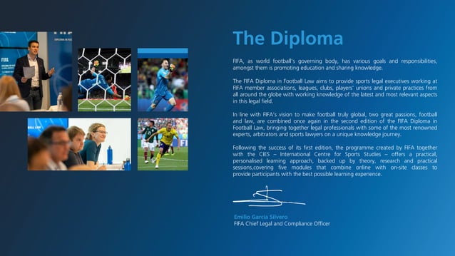 DIPLOMA IN FOOTBALL LAW dfdfd fdfd df fff fff fffffffff fdfdf ...