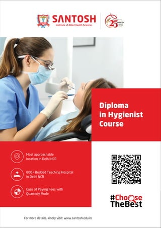 Diploma
in Hygienist
Course
Since 1990
Institute of Allied Health Sciences
 