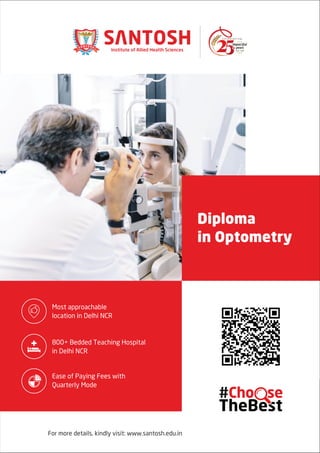 Diploma
in Optometry
Since 1990
Institute of Allied Health Sciences
 