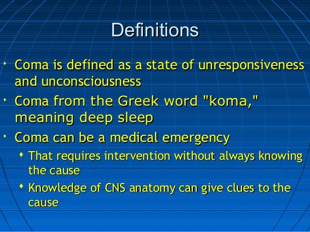 Coma