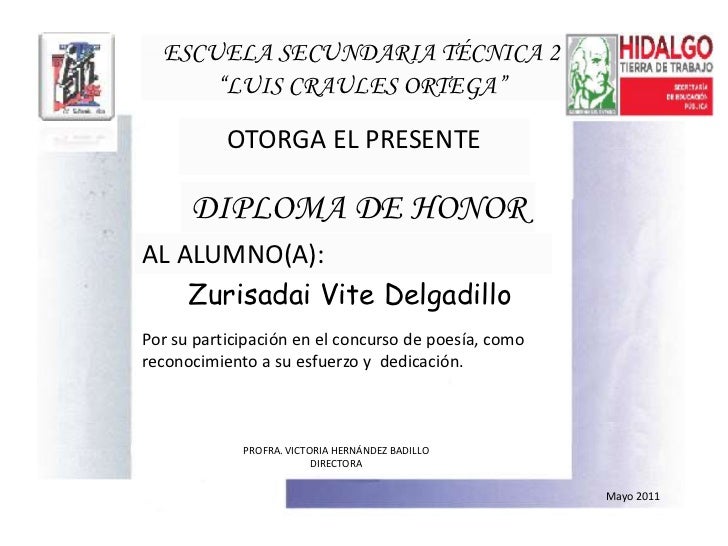 diploma poesia