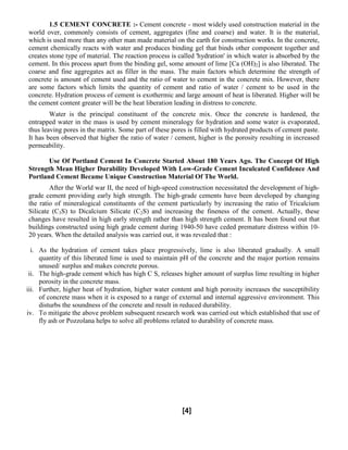 INVESTIGATION ON FLY ASH AS A PARTIAL CEMENT REPLACEMENT IN CONCRETE | PDF