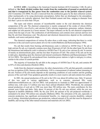 INVESTIGATION ON FLY ASH AS A PARTIAL CEMENT REPLACEMENT IN CONCRETE | PDF