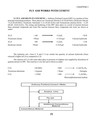 INVESTIGATION ON FLY ASH AS A PARTIAL CEMENT REPLACEMENT IN CONCRETE | PDF