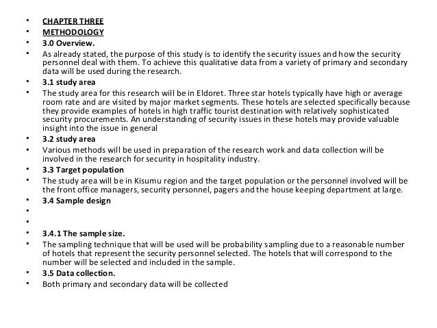 Research proposal topics in tourism and hospitality