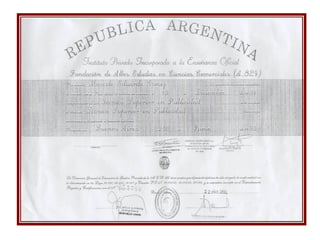 Diploma  PUBLICIDAD