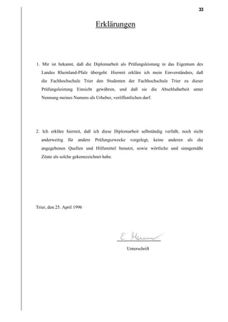 Diplomarbeit Diagnose Prototyp