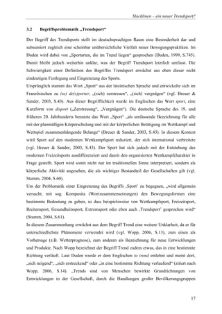 Diplomarbeit Slackline