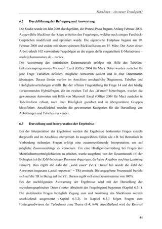 Diplomarbeit Slackline