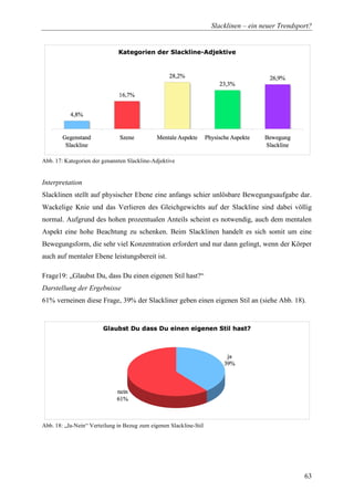 Diplomarbeit Slackline