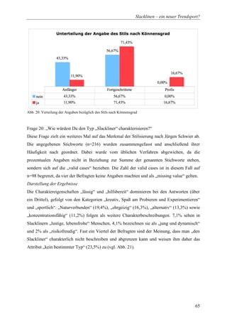 Diplomarbeit Slackline