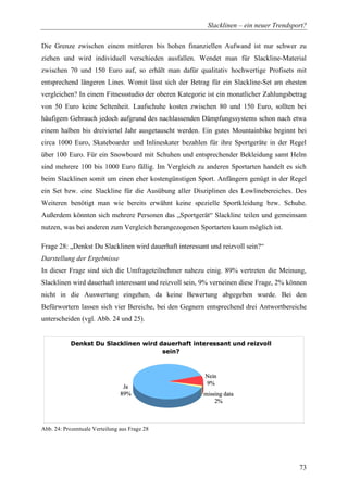 Diplomarbeit Slackline