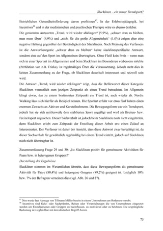 Diplomarbeit Slackline