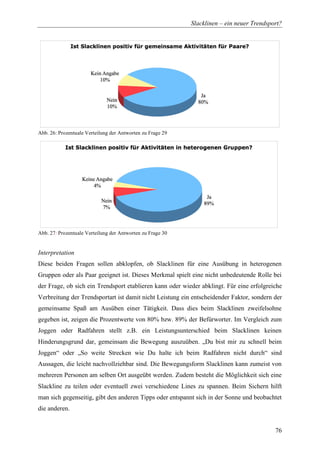 Diplomarbeit Slackline