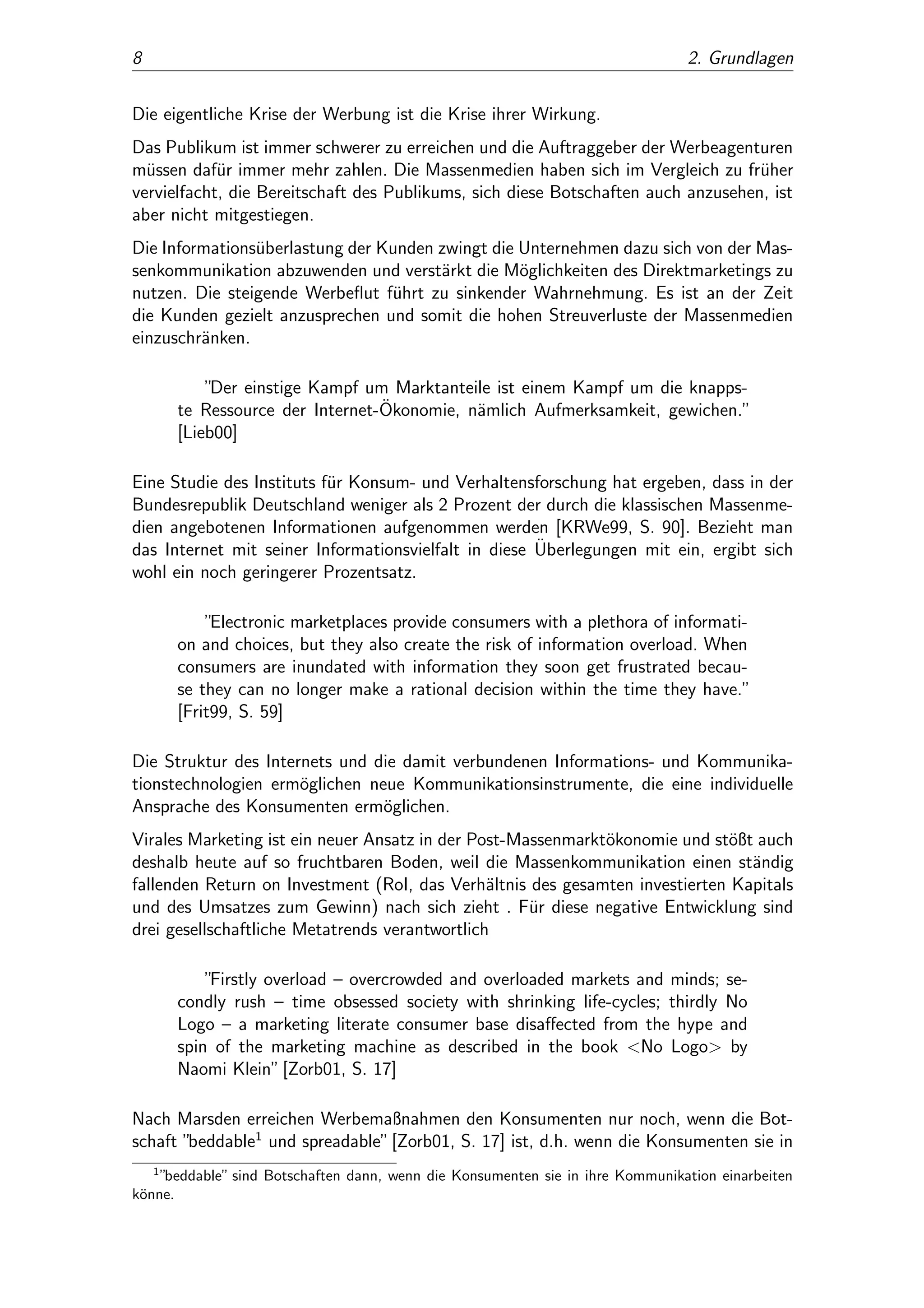 Virales Marketing - Diplomarbeit