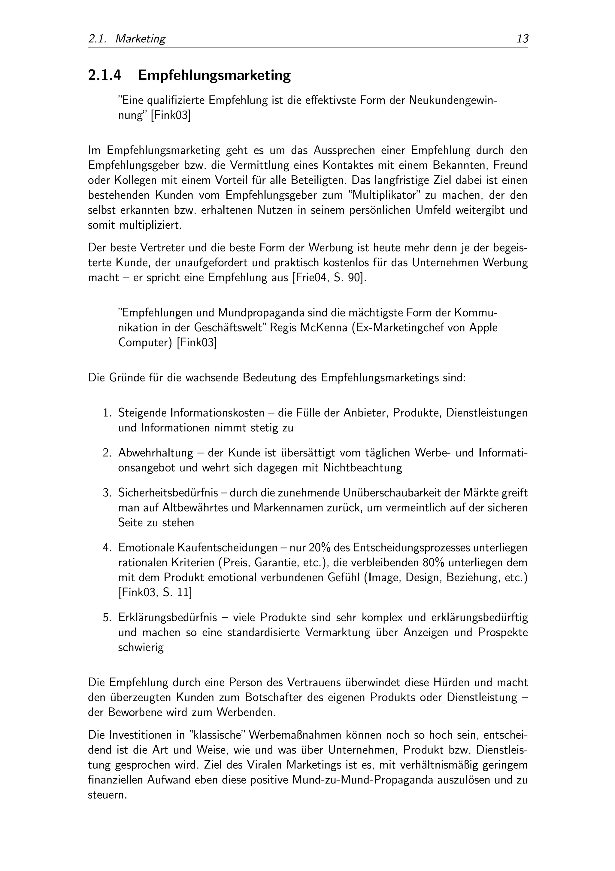 Virales Marketing - Diplomarbeit